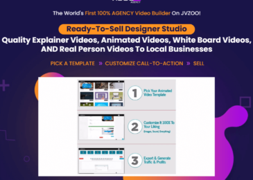 Videoz Agency Review +Huge $24K Videoz Agency Bonus +Discount +OTO Info -Create and Sell Stunning Videos to Local Business