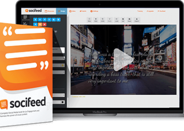 Socifeed Review +Best $24K Socifeed Bonus +Discount +OTO Info -Create beautiful, attention-grabbing emotionally charged videos