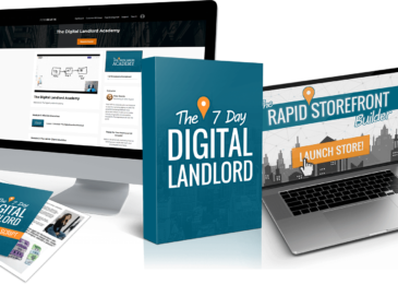 The 7 Day Digital Landlord Review + Huge $24K Bonus +Discount +OTO Info – Build & Sell ‘Digital Storefronts’ to Local Businesses