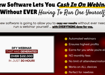 Webinaro Review + Huge $24K Webinaro Bonus +Discount +OTO Info – DFY System runs automated webinars for you
