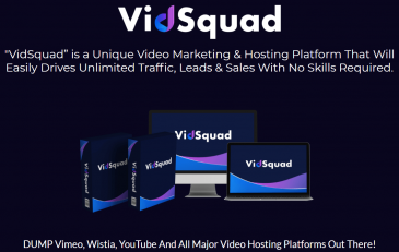 VidSquad Review +Huge $24K VidSquad Bonus +Discount +OTO Info – Done-For-You VIDEO Platform With Commercial License