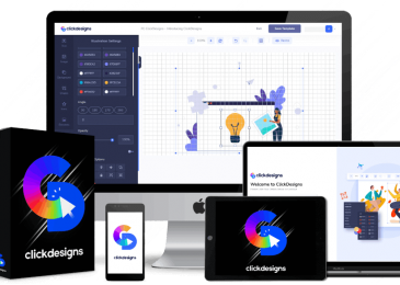 ClickDesigns Review +ClickDesigns Huge $24K Bonus + Discount +OTO Info – Create Pixel-perfect, sales-driven graphics on demand