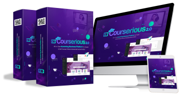 Courserious 2.0 Review +Huge $25K Courserious 2.0 Bonus +Discount +OTO Info -All-In-One Pro eLearning Site Builder With DFY Courses