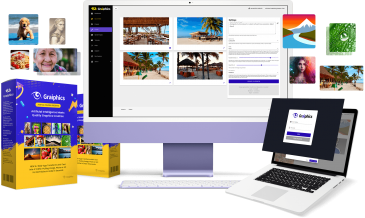 Graiphics Review + Huge $24K Graiphics Bonus + Discount +OTO Info -Brand New A.I Turns ANY Text Into High Quality Graphics & Illustrations in Minutes